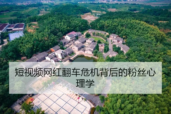 短视频网红翻车危机背后的粉丝心理学